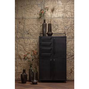 Highboard Onega metaal - zwart