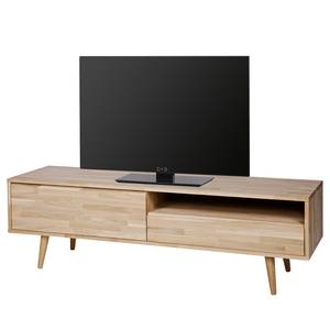 Mobile TV Kabane Rovere massello - Rovere chiaro - Larghezza: 150 cm