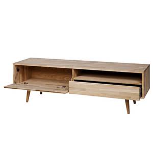 Tv-meubel Kabane massief eikenhout - licht eikenhout - Breedte: 150 cm