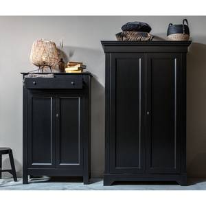 Buffet haut Lamar Pin massif - Noir