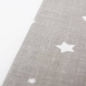 Bettset Sterne I Grau - Textil
