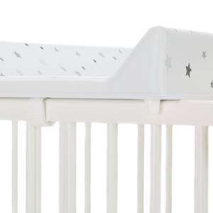 Table à langer Étoile Blanc - Matière plastique - 48 x 10 x 80 cm