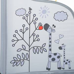 Box per bambini Giraffe Grigio - Metallo - Materiale sintetico - 95 x 74 x 105 cm