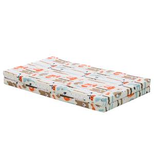 Matras Vos voor babybox Meerkleurig - Plastic - Textiel - 93 x 4 x 100 cm