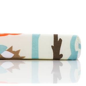 Materasso con animali per box bambini Multicolore - Materiale sintetico - Tessile - 93 x 4 x 100 cm