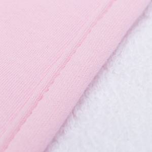 Kapuzenhandtuch-Set Princess Pink - Textil - 100 x 0.5 x 100 cm