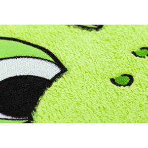 Telo da doccia con cappuccio Rana II Verde - Tessile - 75 x 0.5 x 75 cm