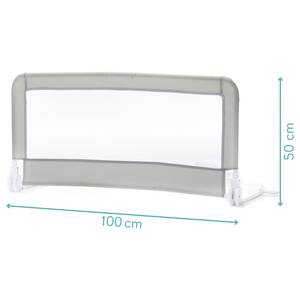 Barrière de lit Fillikid gris clair Profondeur : 100 cm