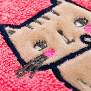 Handdoek met capuchon Kat Roze - Textiel - 75 x 0.5 x 75 cm
