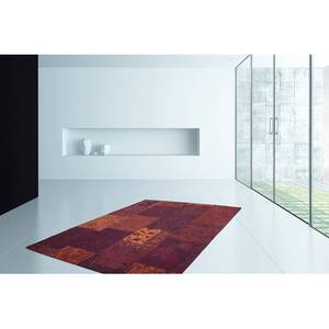 Laagpolig vloerkleed Symphony 160 katoen-chenille - Rood - 160 x 230 cm