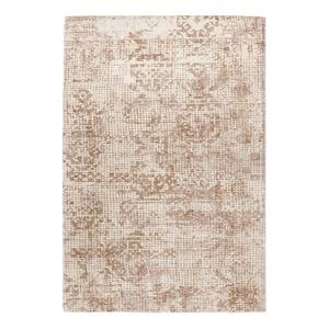 Laagpolig vloerkleed Puerto 225 viscose - beige/crèmekleurig - 200 x 290 cm