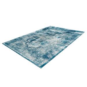 Kurzflorteppich Rhodin 425 Polyester - Blau - 200 x 290 cm