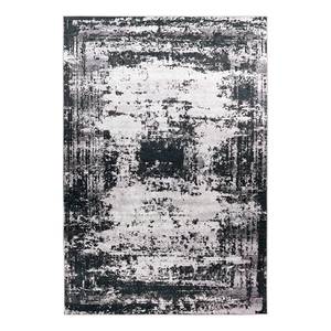 Tappeto a pelo corto Rhodin 625 Poliestere - Nero / Bianco - 80 x 150 cm