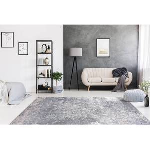 Tappeto a pelo corto Rhodin 1125 Poliestere - Grigio - 80 x 150 cm