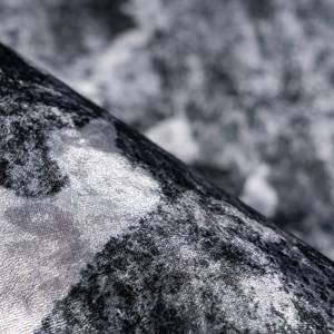 Laagpolig vloerkleed Rhodin 1425 polyester - grijs/wit - 80 x 150 cm