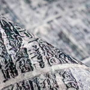 Laagpolig vloerkleed Rhodin 1225 polyester - grijs - 80 x 150 cm