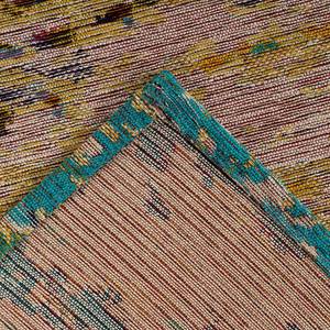 Tappeto a pelo corto Primavera 625 Tessuto misto - Multicolore - 80 x 150 cm