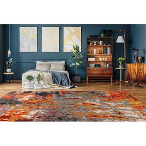 Laagpolig vloerkleed Primavera 525 textielmix - Rood - 80 x 150 cm