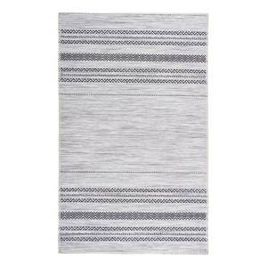 Kurzflorteppich Maya 100 Polyester - Grau - 80 x 150 cm