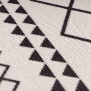 Tapis Maya 400 Polyester - Blanc / Noir - 200 x 290 cm