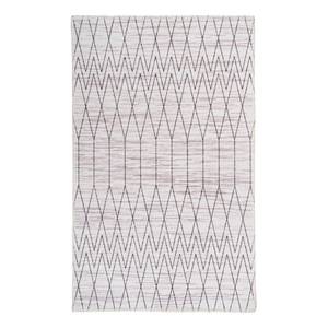 Kurzflorteppich Maya 300 Polyester - Grau - 80 x 150 cm