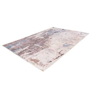 Laagpolig vloerkleed Peron 100 polyester - grijs/taupe - 160 x 230 cm