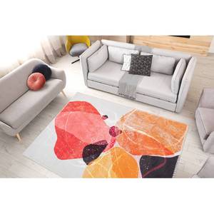 Kurzflorteppich Picassa 100 Polyester - Multi - 80 x 150 cm