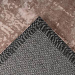 Laagpolig vloerkleed Saphira 100 polyester - beige - 80 x 150 cm