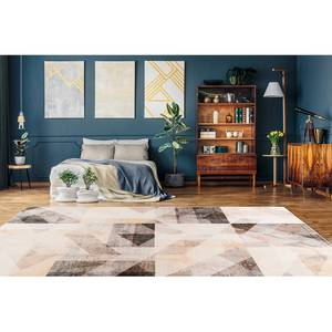 Tapis Saphira 900 Polyester - Gris / Beige - 160 x 230 cm