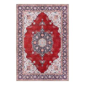 Tapis Medaillon Rana Polyester - Rouge - 80 x 150 cm