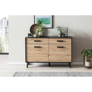 Kast Argenteuil I Artisan eikenhouten look/zwart