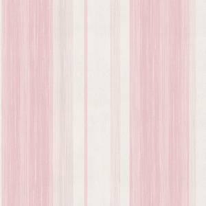 Papier peint intissé Rayures Rose - 0,52 x 10,05 x 0,02m