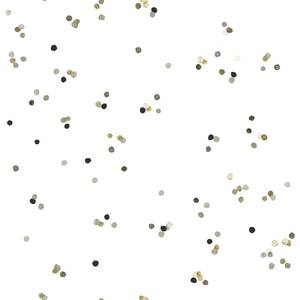 Papier peint intissé Vtwonen Confetti Blanc - 0,52 x 10,05 x 0,02 m