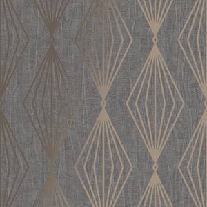 Fotomurale Marquise Geo Quartz Grigio - 0,52m  x 10,05m  x 0,02m - Grigio / Oro