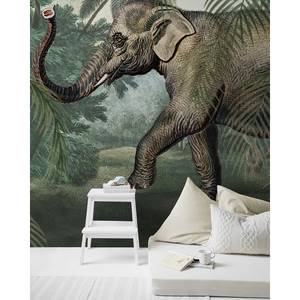 Papier peint intissé Elephant Multicolore - 2 x 2,8 x 0,02 m