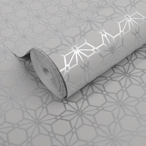 Papier peint intissé Mini Design Gris - 0,52 x 10,05 x 0,02 m