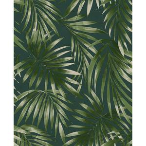 Papier peint intissé Elegant leaves Vert - 0,52 x 10,05 x 0,02 m