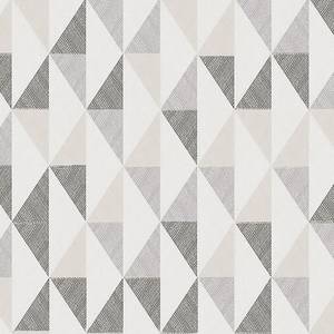 Papier peint intissé Lignes géométriques Beige - 0,52 x 10,05 x 0,02 m - Beige / Marron