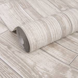 Vliestapete Holz Textur Beige - 0,52m  x 10,05m  x 0,02m