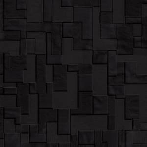 Papier peint intissé Goemetric Noir - 0,52 x 10,05 x 0,02 m - Noir