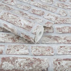 Vliestapete Bricks Rot - 0,52m  x 10,05m  x 0,02m