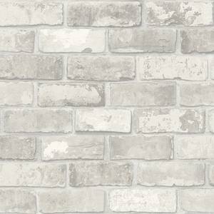 Vliestapete Vtwonen Bricks l Grau - 0,52m  x 10,05m  x 0,02m