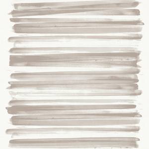 Papier peint intissé Rayures Horizontale Marron - 0,52 x 10,05 x 0,02 m