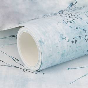 Papier peint intissé Japanese Birds Blau - 1,86 x 2,8 x 0,02 m