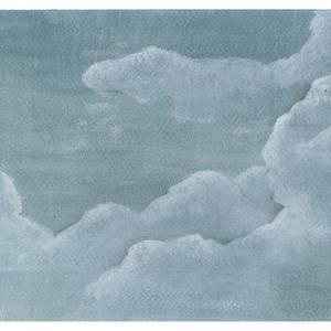 Papier peint intissé Vtwonen Cloud Bleu - 3 x 3,18 x 0,02 m