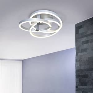 LED-plafondlamp Divora acrylglas/aluminium - 3 lichtbronnen