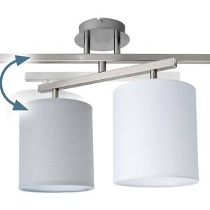 Plafondlamp Tilde textielmix/staal - 4 lichtbronnen