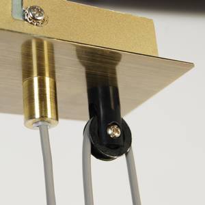Hanglamp Tilde II textielmix/staal - 4 lichtbronnen