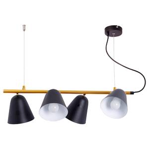 Hanglamp Triton acrylglas/ijzer - 4 lichtbronnen