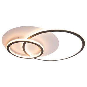 LED-plafondlamp Kirk silicone/ijzer/aluminium - 2 lichtbronnen